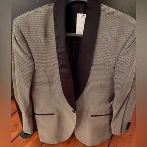 NWT Turnbull & Asser Hector 100% Silk Peak Lapel Dinner Tuxedo Jacket 40